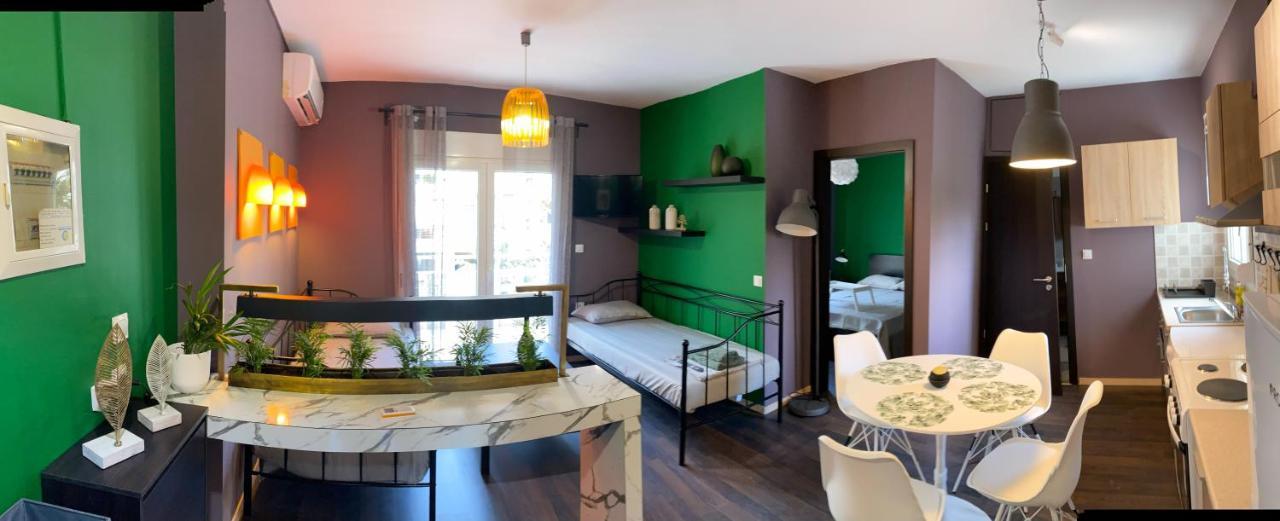 Green Apartment With View Komotini Eksteriør billede